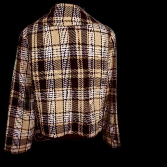 Plaid Jacket, R.Q.T, Size XL, Women’s Jacket, Plus Size Jacket, Oversize Jacket - Picture 8 of 15